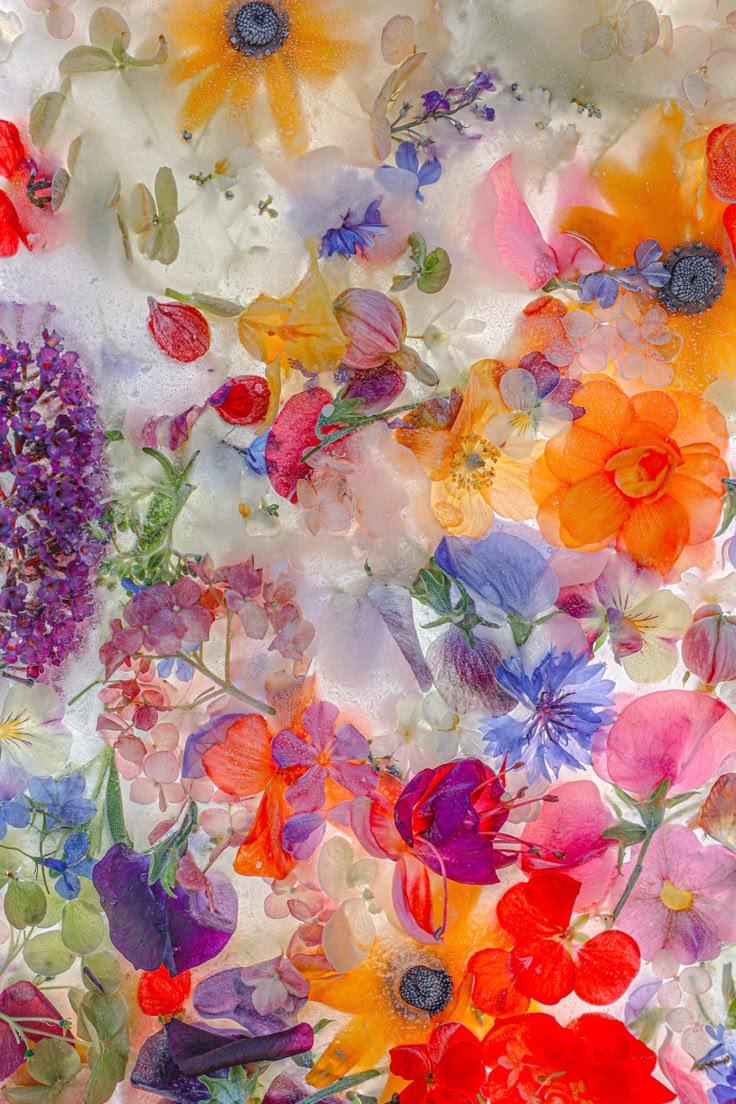 Sapphire Skies Serenity Flower Basket